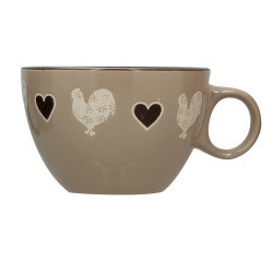 JUMBO POULE 30CL 3 COULEURS ASSORTIES