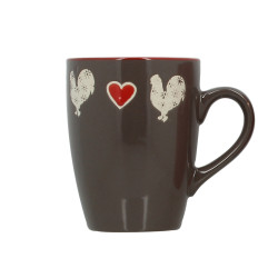 MUG POULE 30CL  3 COULEURS ASSORTIES