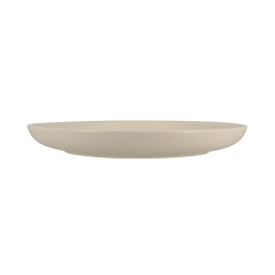 ASSIETTE PLATE ARITA 27CM EN GRÈS BEIGE