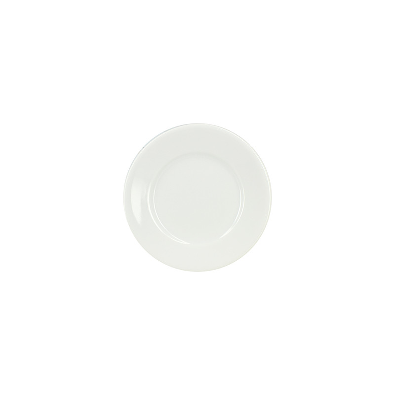 SOUS TASSE A THE NADIA 16CM PORCELAINE BLANCHE