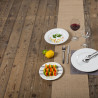 ASSIETTE PLATE WERSAL 21CM EN PORCELAINE BLANCHE