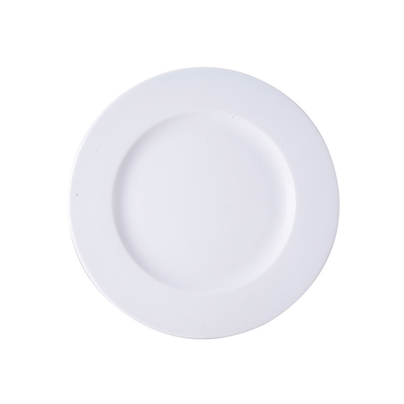 ASSIETTE PLATE WERSAL 30,5CM PORCELAINE BLANCHE