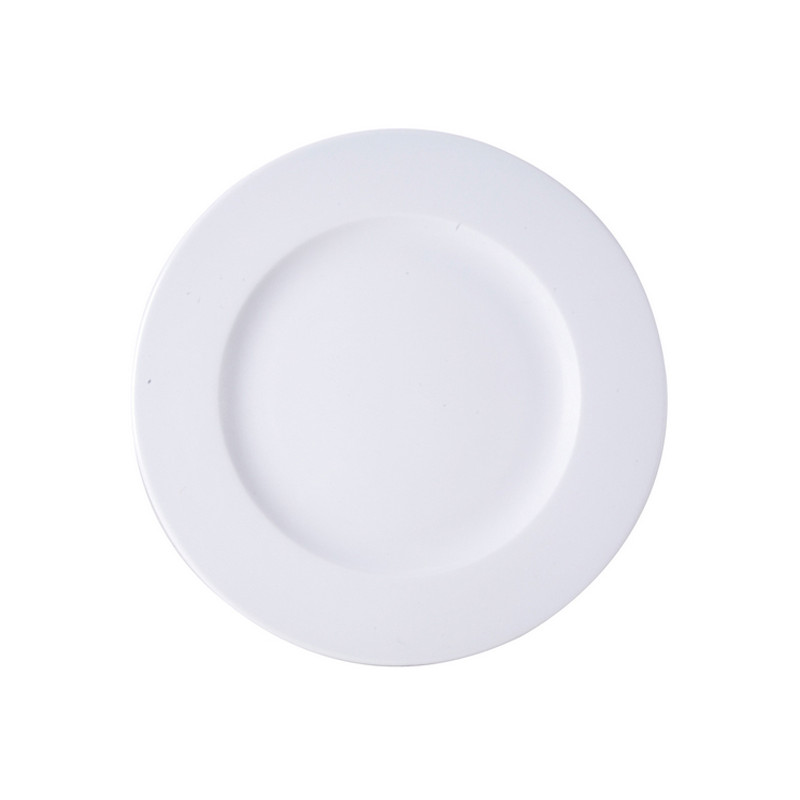 ASSIETTE PLATE WERSAL 27CM PORCELAINE BLANCHE