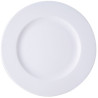 ASSIETTE PLATE WERSAL 27CM PORCELAINE BLANCHE