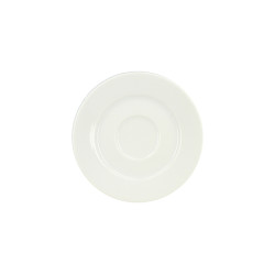 SOUCOUPE WERSAL 14.5CM  PORCELAINE BLANCHE