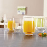 CHOPE EQUIP HOME 28CL EN VERRE TRANSPARENT FORME BASSE
