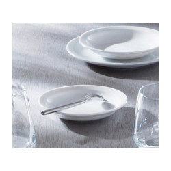 ASSIETTE CREUSE UNIVERSAL 15CM EN PORCELAINE BLANCHE