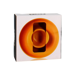 COQUETIER OUTO EN GRÈS JAUNE