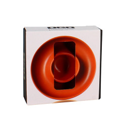 COQUETIER OUTO EN GRÈS PAPRIKA