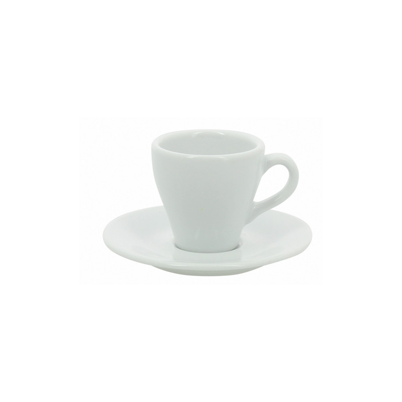 TASSE CAFE PAULA 7CL PORCELAINE BLANCHE