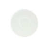 SOUS TASSE PAULA 12CM PORCELAINE BLANCHE