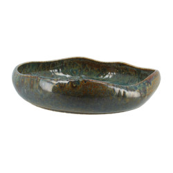 ASSIETTE VENUS 19CM EN PORCELAINE BLEU
