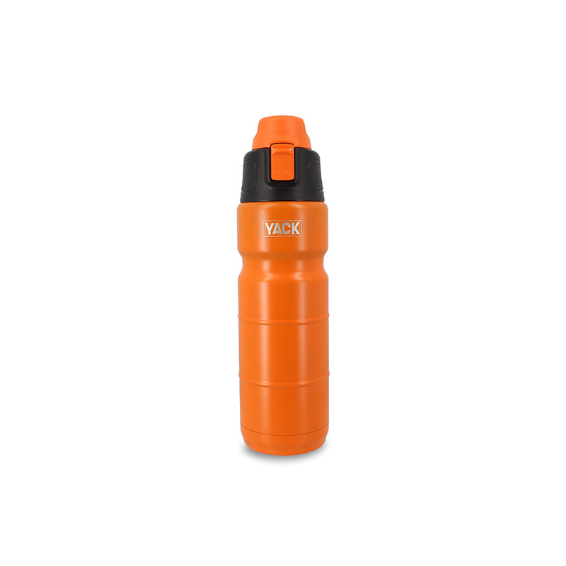 BOUTEILLE ISOTHERME YACK 50CL EN ACIER INOXYDABLE ORANGE