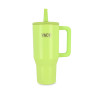 GOBELET ISOTHERME YACK 90CL EN ACIER INOXYDABLE VERT FLUO ANTI-DÉRAPANT
