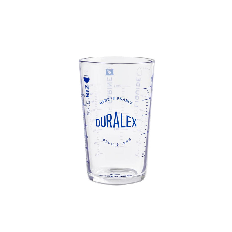 VERRE DOSEUR PRECISION 56CL EN VERRE TREMPÉ TRANSPARENT