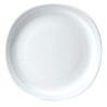 ASSIETTE PLATE OSLO3 BLANCHE 24CM PORCELAINE