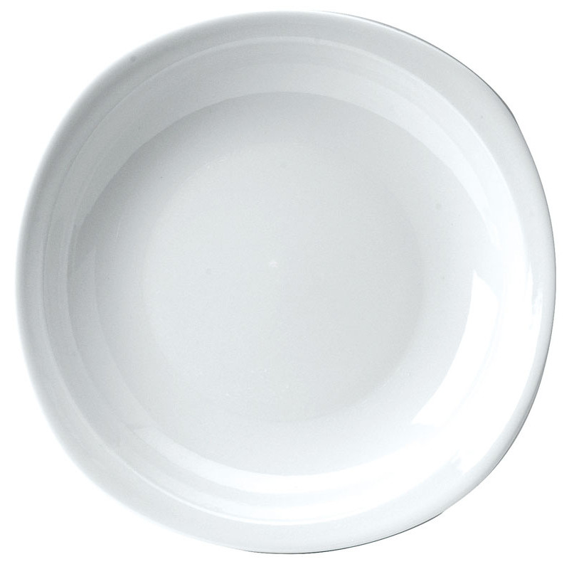 ASSIETTE CREUSE OSLO10 BLANCHE 13CM PORCELAINE