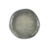 ASSIETTE DESSERT IRAZU 20CM EN FAIENCE GRIS