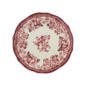 ASSIETTE PLATE FAUSTINE 26CM EN GRÈS ROSE