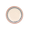 ASSIETTE CREUSE AMATXI 21CM EN FAÏENCE BLANC