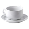 TASSE DÉJEUNER OSLO 28CL EN PORCELAINE BLANCHE