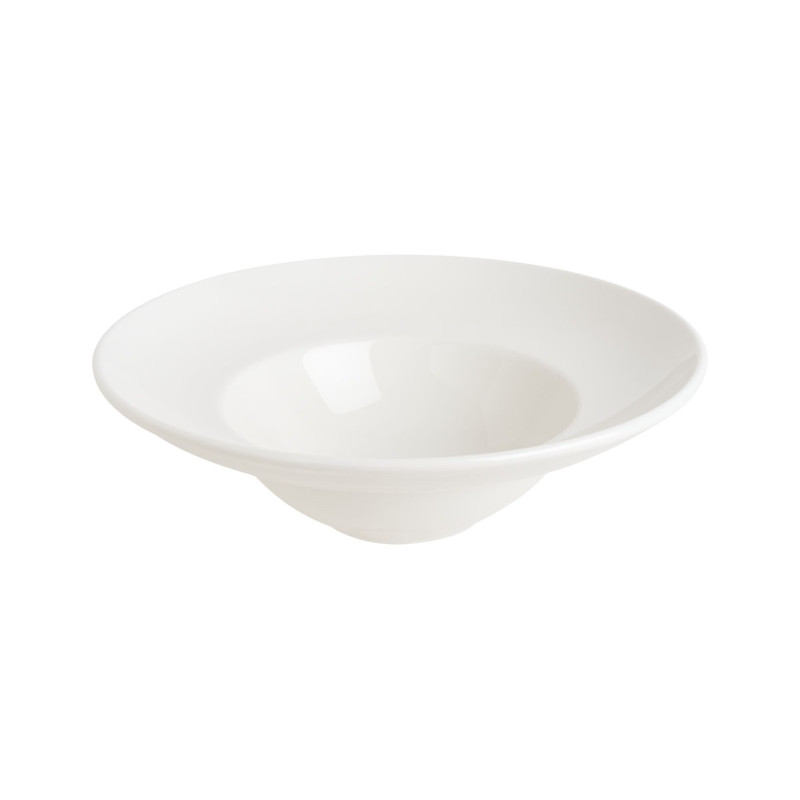 ASSIETTE CREUSE GOURMET 23CM EN PORCELAINE