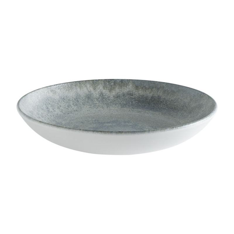 ASSIETTE CREUSE OMNIA BLOOM 23CM PORCELAINE