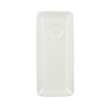 LOT 4 ASSIETTES CAFÉ GOURMAND 32X16CM EN PORCELAINE BLANC