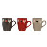 MUG POULE 30CL  3 COULEURS ASSORTIES