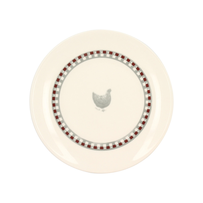 ASSIETTE DESSERT GALLINA 19CM EN GRÈS