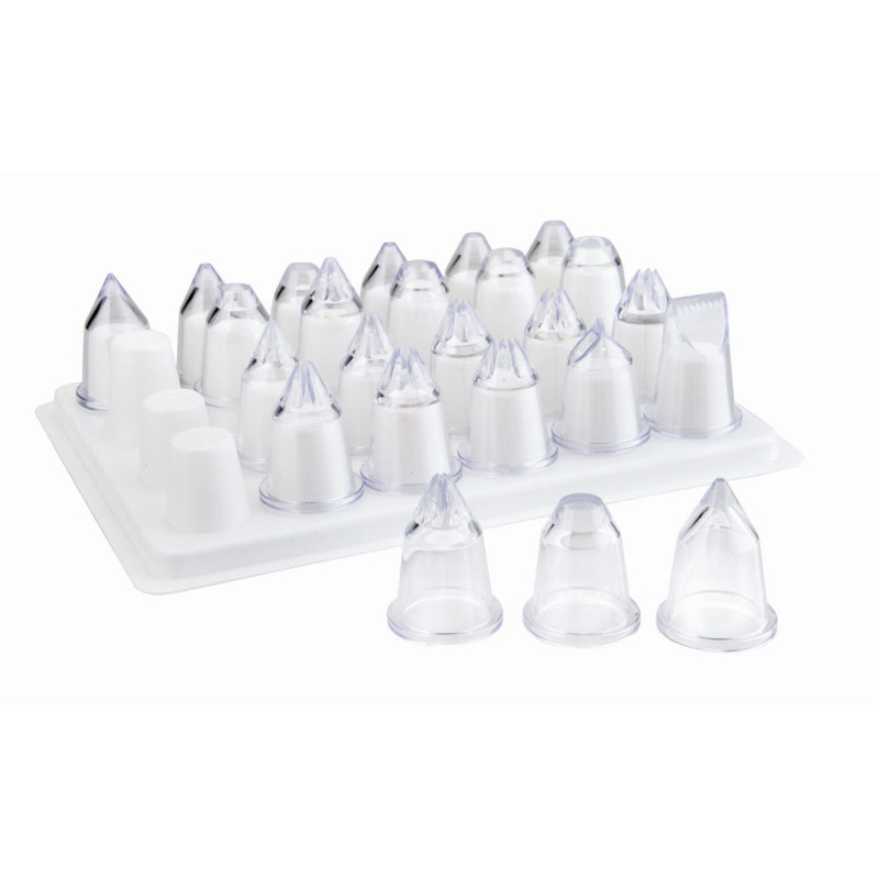 LOT DE 24 DOUILLES ASSORTIES