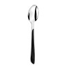 CUILLÈRE DE TABLE ÉCLAT 21CM EN ACIER INOXYDABLE EFFET BOIS NOIR