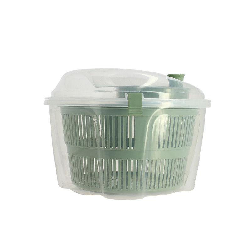 ESSOREUSE À SALADE 24CM EN PLASTIQUE VERT