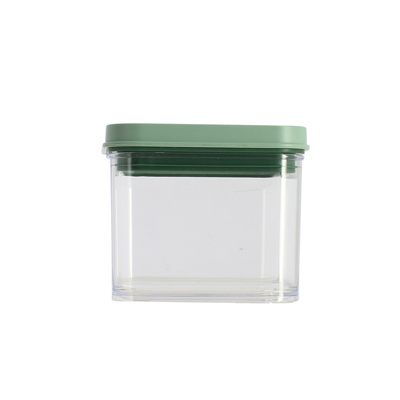 BOITE HERMÉTIQUE 500ML EN PLASTIQUE AVEC COUVERCLE VERT