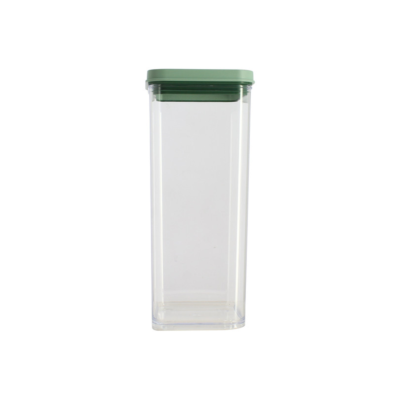 BOITE HERMÉTIQUE 1.5L EN PLASTIQUE AVEC COUVERCLE VERT