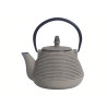 THÉIÈRE SENCHA 1L EN FONTE GRISE AVEC FILTRE INOX AMOVIBLE