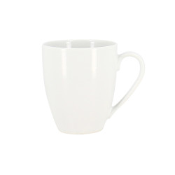 MUG 35CL FORME OBUS EN EN PORCELAINE BLANCHE