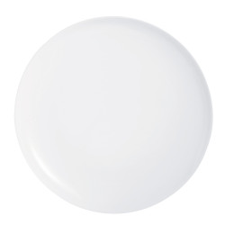 LOT DE 6 ASSIETTES À PIZZA ÉVOLUTION BLANCHE 32CM