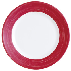 ASSIETTE PLATE BRUSH CHERRY 25,4CM