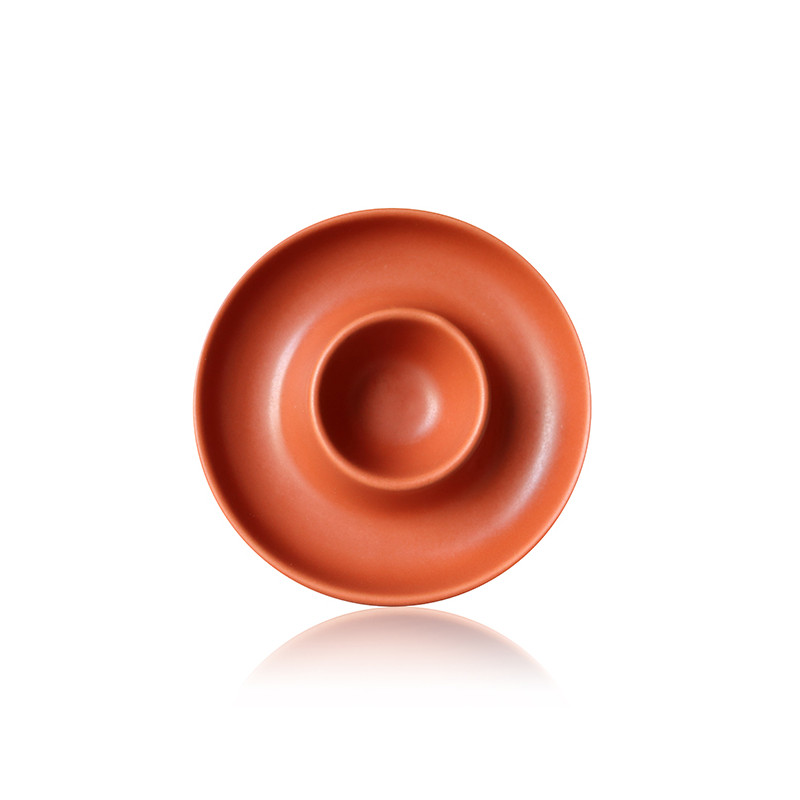 COQUETIER OUTO EN GRÈS PAPRIKA