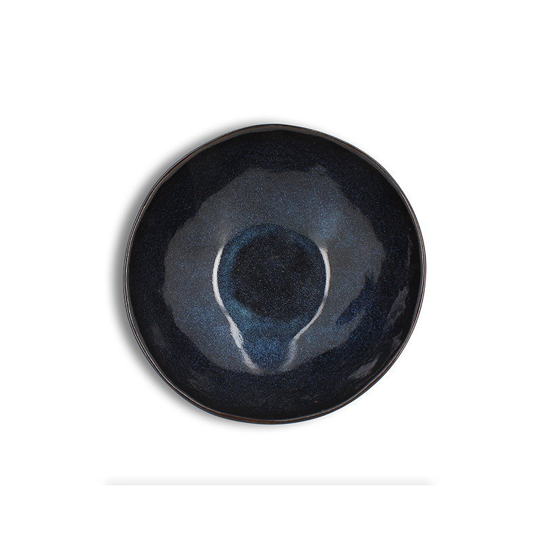 COUPELLE COSTA 19.5X7CM EN GRÈS BLEU