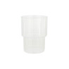 LOT DE 3 GOBELETS 32CL EN PLASTIQUE TRANSPARENT