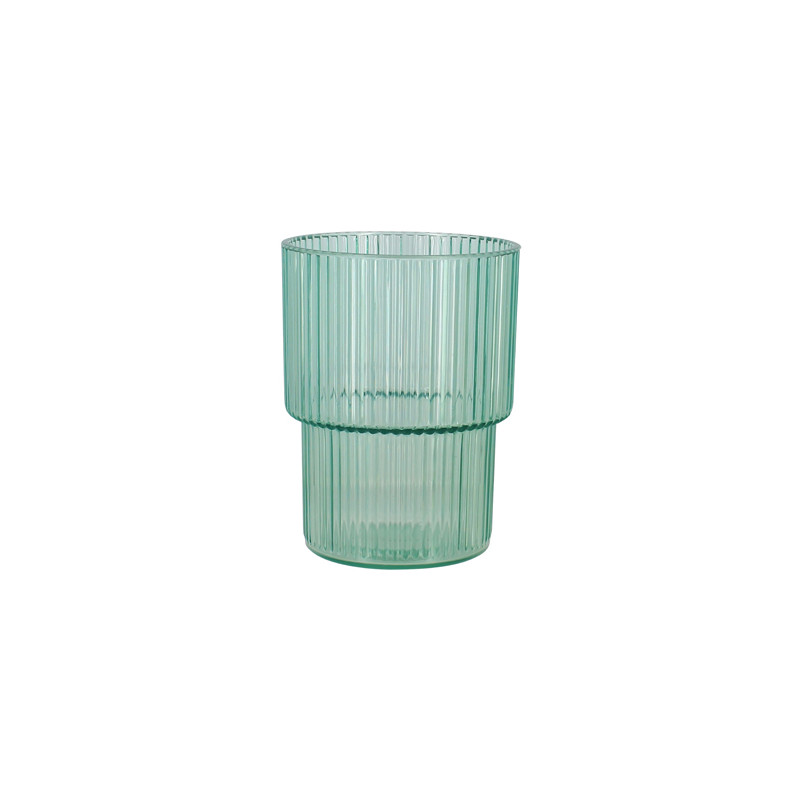 LOT DE 3 GOBELETS 32CL EN PLASTIQUE VERT