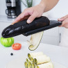 MANDOLINE AVCE POIGNÉE EN PLASTIQUE NOIR