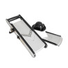 MANDOLINE SUR PIED EN ACIER INOXYDABLE