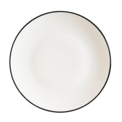 ASSIETTE PLATE LINEA NOIR...