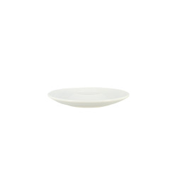 SOUCOUPE 12.5CM BOLA PORCELAINE BLANCHE