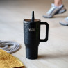 GOBELET ISOTHERME YACK 90CL EN ACIER INOXYDABLE LÉOPARD NOIR