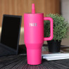 GOBELET ISOTHERME YACK 90CL EN ACIER INOXYDABLE FUCHSIA
