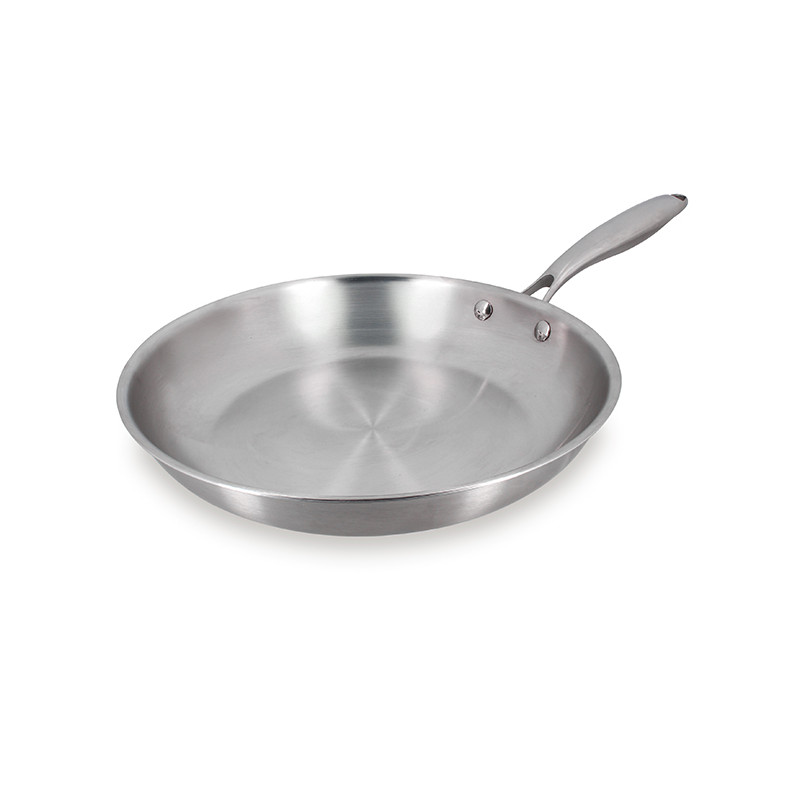 POELE TRINOX 30CM EN ACIER INOXYDABLE